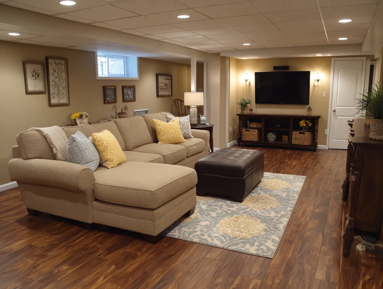 Basement Remodeling in Boring